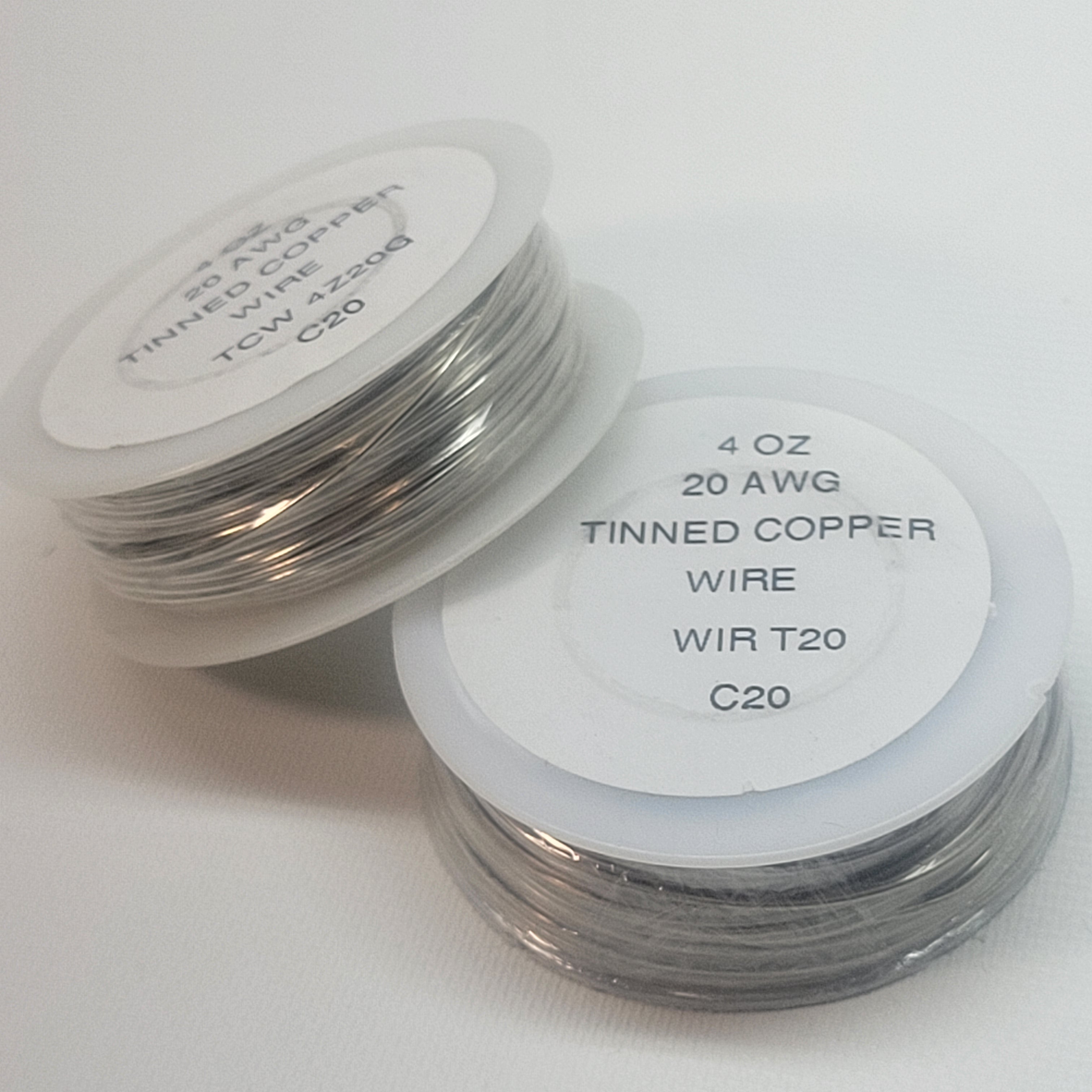 20g Thin Tinned Copper Wire (79 feet) | 4 oz